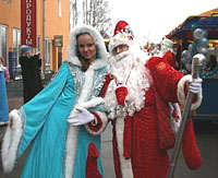 В Тольятти уже Новый год! С Дедом Морозом из Великого Устюга