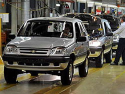 Из-за дефекта тормозного шланга будут проверены 1720 автомобилей Chevrolet NIVA